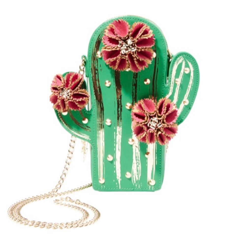 Betsey Johnson Cactus Crossbody purse